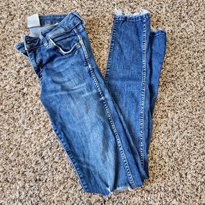 & Denim, skinny low rise jeans